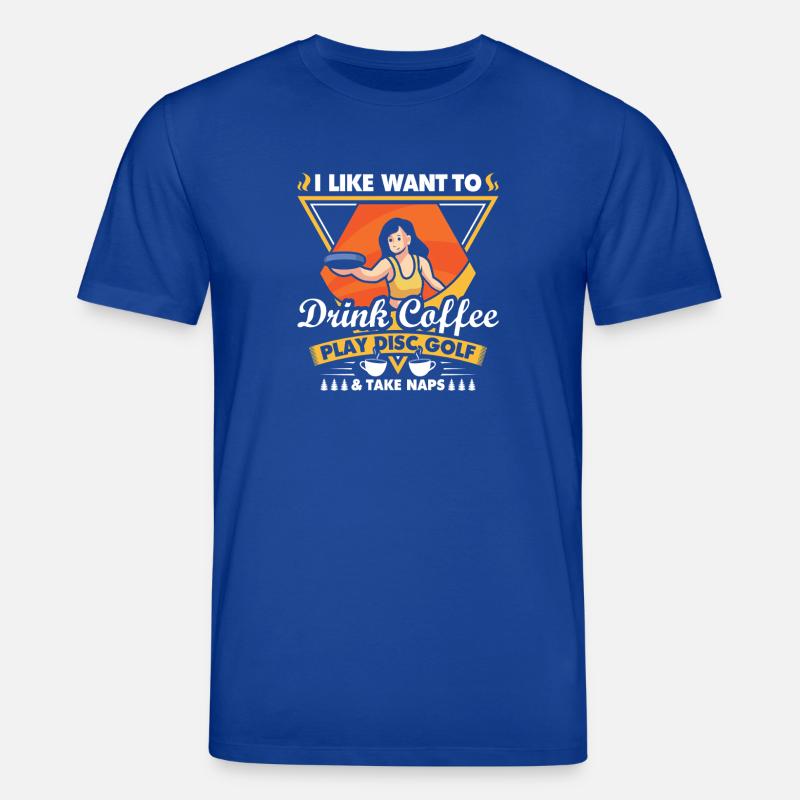 Cadeaux de disc golf Disc Golf - T-shirt bio CREATOR Stanley/Stella Unisexe - bleu foncé