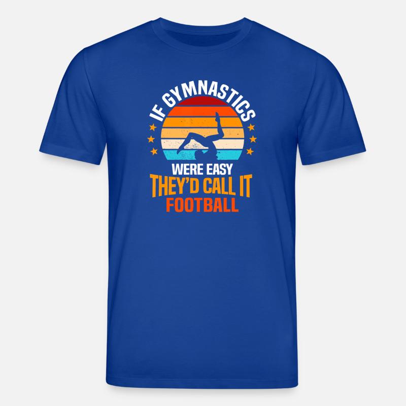 Coucher de soleil de gymnastique rétro - T-shirt bio CREATOR Stanley/Stella Unisexe - bleu foncé