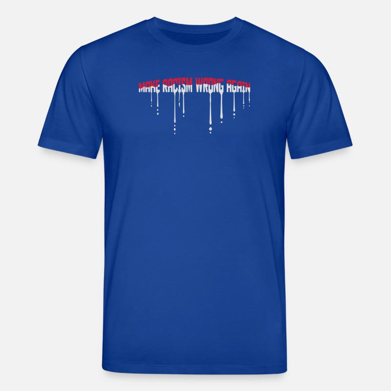 make racism wrong again - Stanley/Stella Unisex Bio-T-Shirt CREATOR  - Dunkelblau