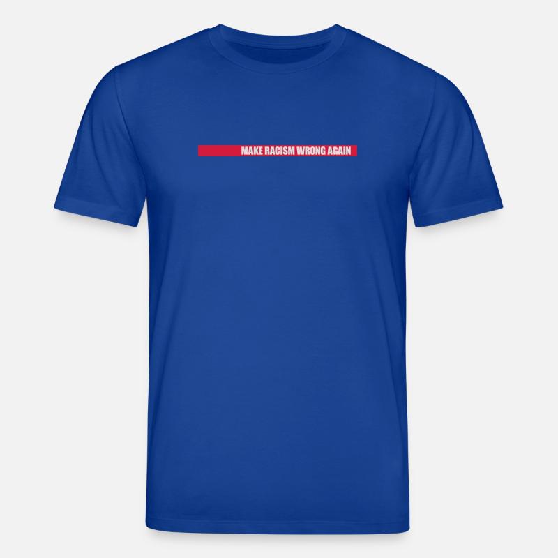 make racism wrong again - Stanley/Stella Unisex Bio-T-Shirt CREATOR  - Dunkelblau
