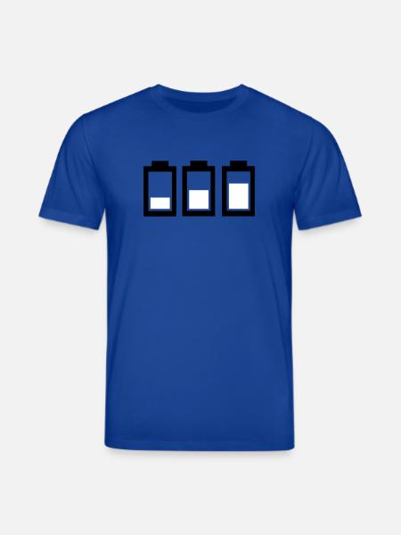 Power - Akku - Stanley/Stella Unisex Bio-T-Shirt CREATOR  - Dunkelblau