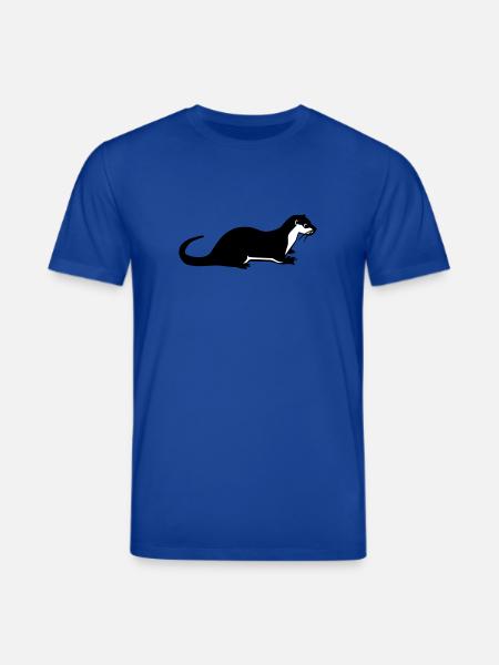 Fischotter - Stanley/Stella Unisex Bio-T-Shirt CREATOR  - Dunkelblau