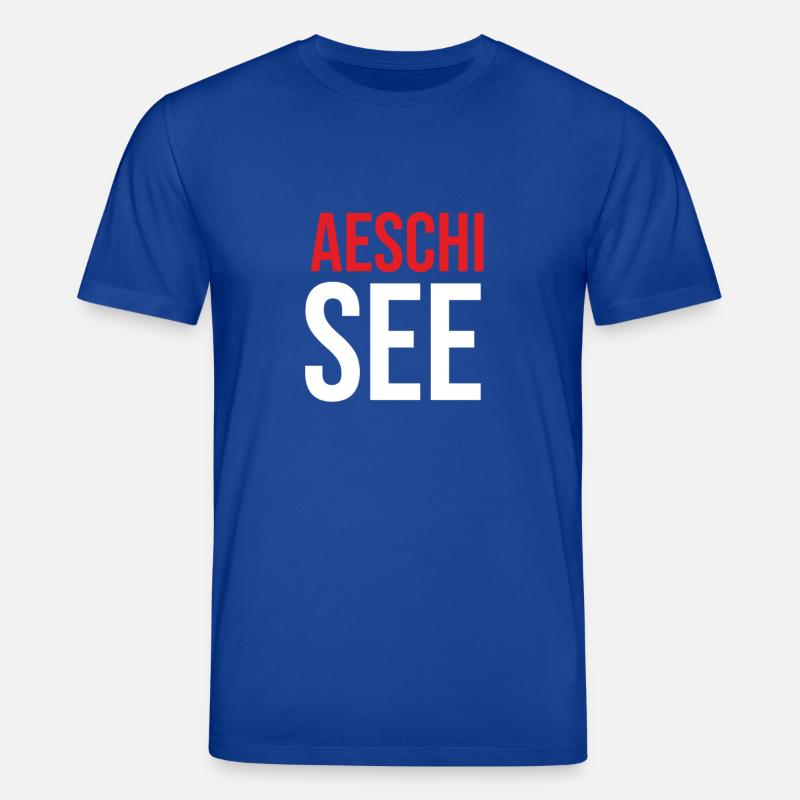 Aeschisee Souvenir - Stanley/Stella Unisex Bio-T-Shirt CREATOR  - Dunkelblau