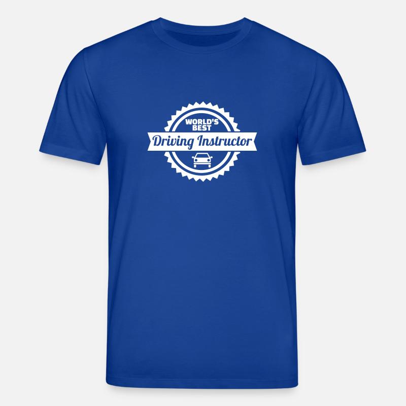 Driving instructor - T-shirt bio CREATOR Stanley/Stella Unisexe - bleu foncé