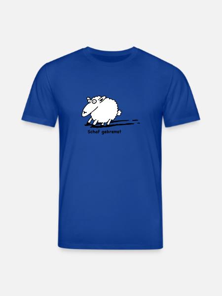 schaf_gebremst - Stanley/Stella CREATOR Unisex Organic T-Shirt - majorelle blue