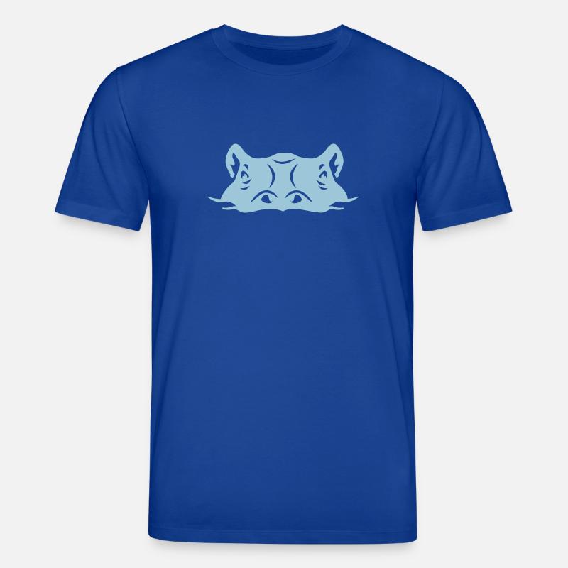 Nilpferd - Stanley/Stella Unisex Bio-T-Shirt CREATOR  - Dunkelblau