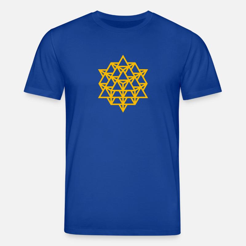 Isotropic Vector Matrix - Stanley/Stella Unisex Bio-T-Shirt CREATOR  - Dunkelblau
