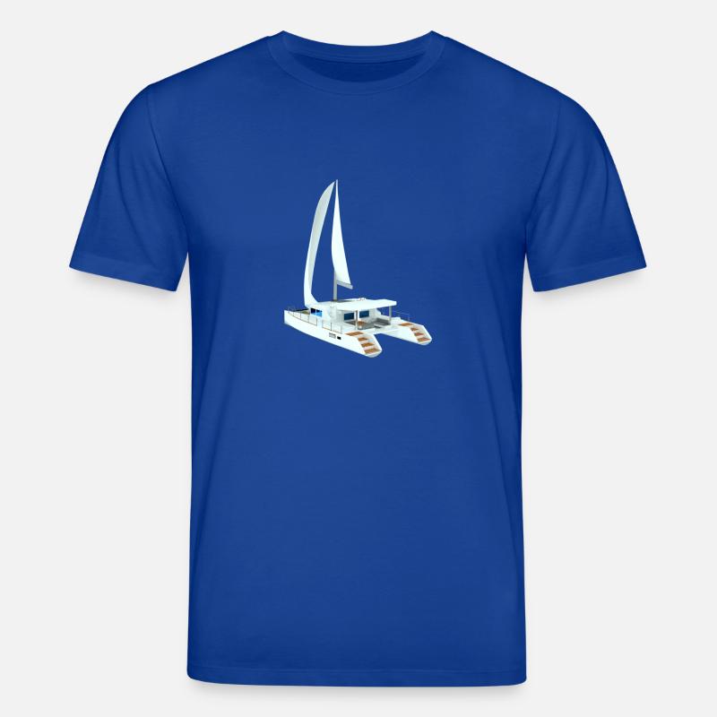 Lagoon 450 Back - Stanley/Stella Unisex Bio-T-Shirt CREATOR  - Dunkelblau