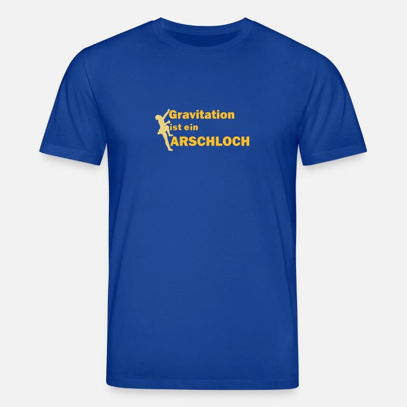 Gravitation Arschloch - Stanley/Stella Unisex Bio-T-Shirt CREATOR - Dunkelblau