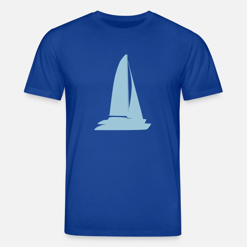 blaues Boot - Stanley/Stella Unisex Bio-T-Shirt CREATOR  - Dunkelblau