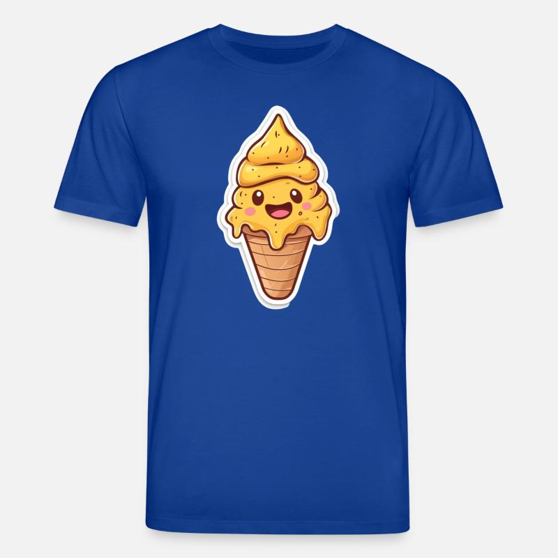 Eiscreme Eis - Stanley/Stella Unisex Bio-T-Shirt CREATOR  - Dunkelblau