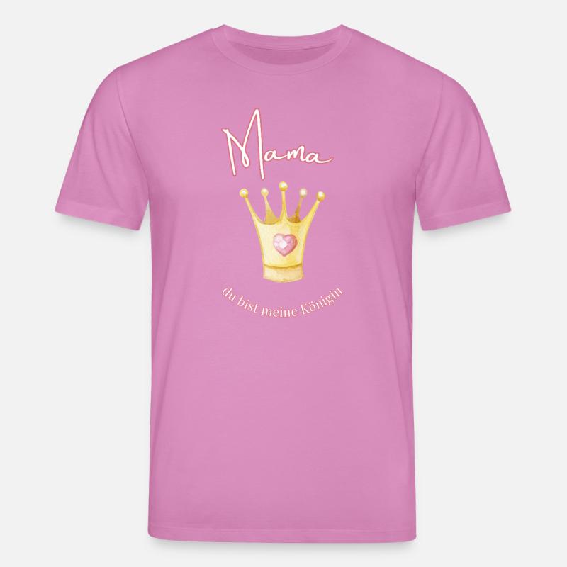 Maman - ma reine. - T-shirt bio CREATOR Stanley/Stella Unisexe - rose