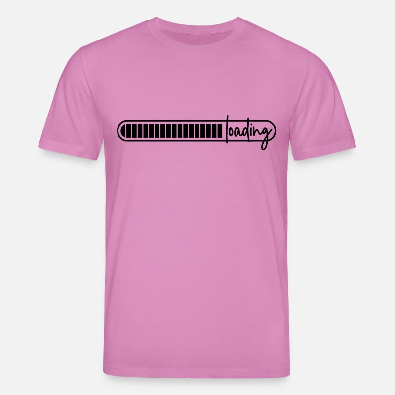 Ladebalken - lädt - wird geladen - loading - Stanley/Stella Unisex Bio-T-Shirt CREATOR  - Pink