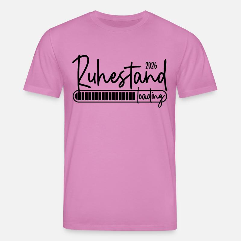 Ruhestand 2026 loading - Stanley/Stella Unisex Bio-T-Shirt CREATOR  - Pink