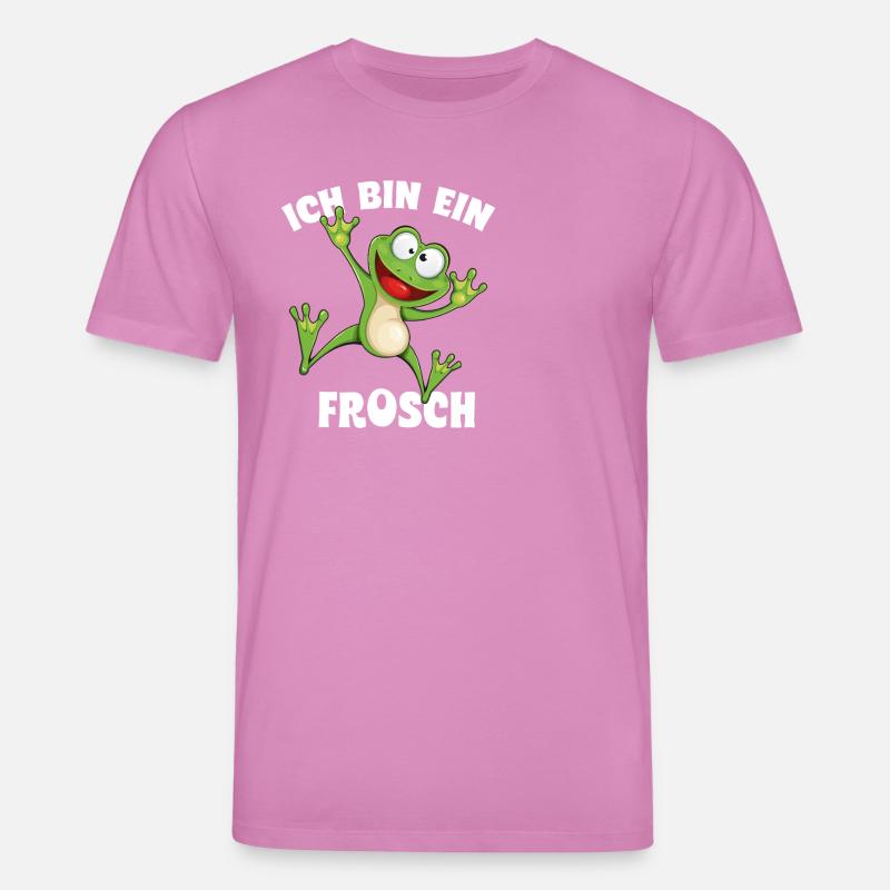 Je suis une grenouille - T-shirt bio CREATOR Stanley/Stella Unisexe - rose