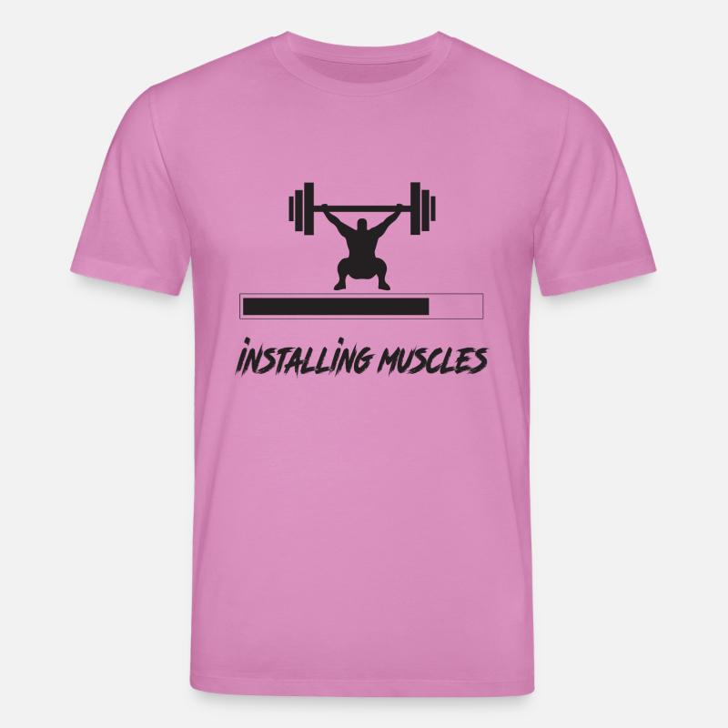 TSHIRT Muskeln - Stanley/Stella Unisex Bio-T-Shirt CREATOR  - Pink