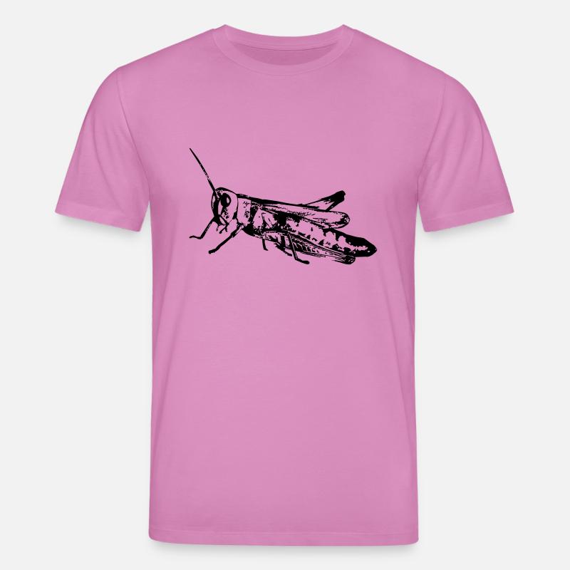 Grasshopper / Grashüpfer - Stanley/Stella Unisex Bio-T-Shirt CREATOR  - Pink