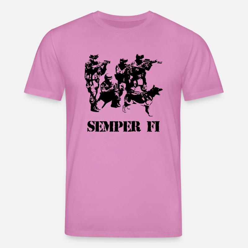 Semper Fi - T-shirt bio CREATOR Stanley/Stella Unisexe - rose
