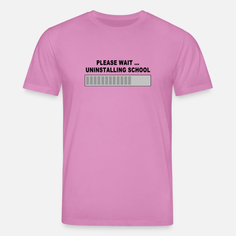 Schule Abschluss Lustiges Geschenk - Stanley/Stella Unisex Bio-T-Shirt CREATOR - Pink