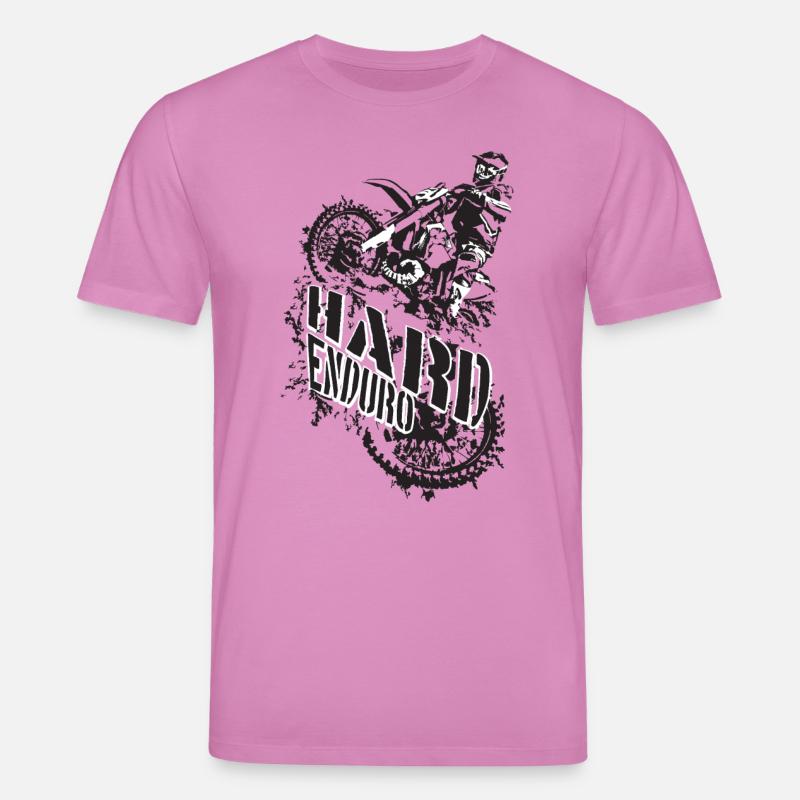 dur enduro - T-shirt bio CREATOR Stanley/Stella Unisexe - rose