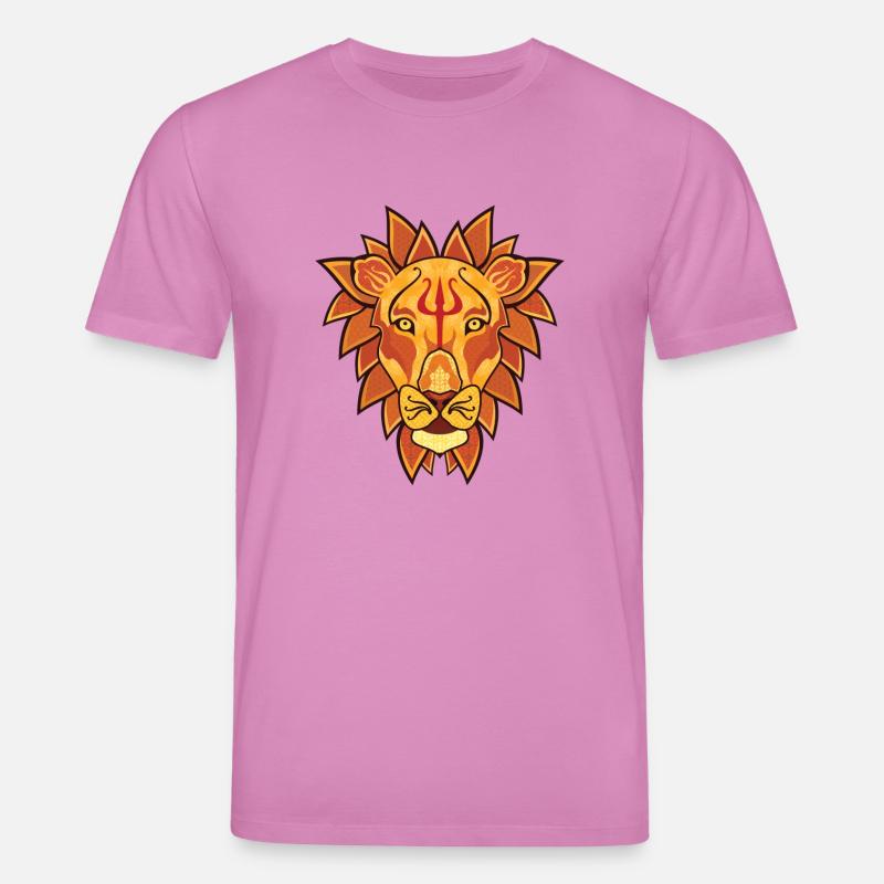 Löwe - Stanley/Stella Unisex Bio-T-Shirt CREATOR  - Pink