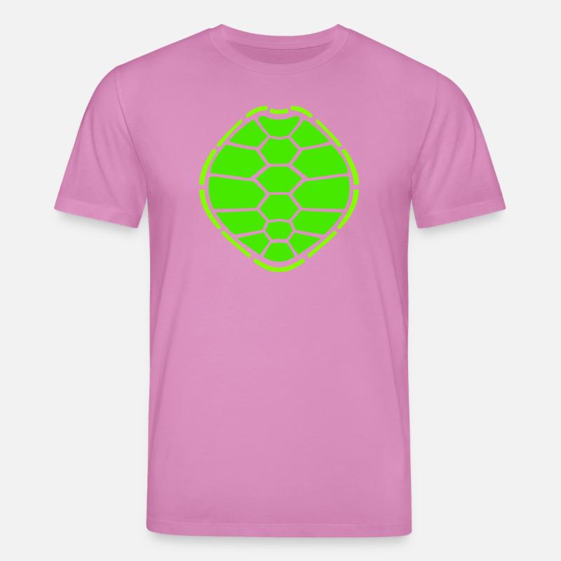 Turtle shell pattern turtle icon cool - Stanley/Stella CREATOR Unisex Organic T-Shirt - pink