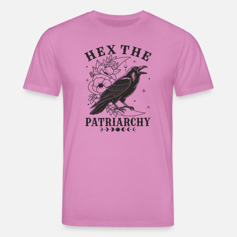 Hex The Patriarchy Feministisches Statement - Stanley/Stella Unisex Bio-T-Shirt CREATOR  - Pink