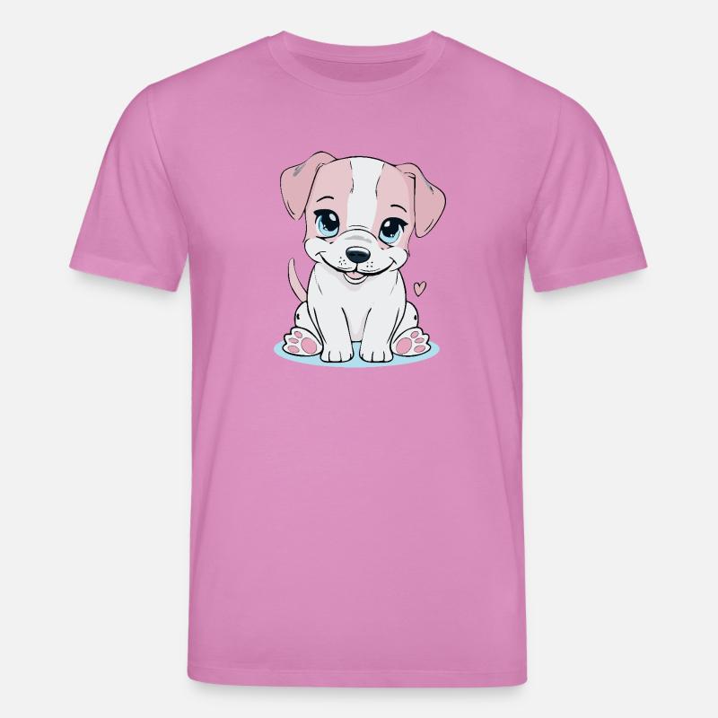 J’adore mon chiot - T-shirt bio CREATOR Stanley/Stella Unisexe - rose
