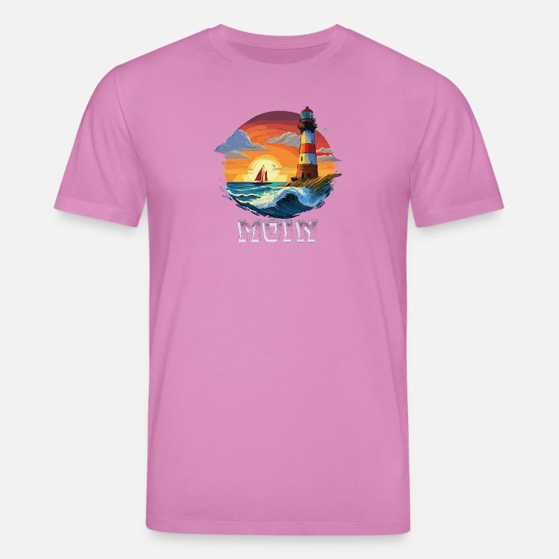 Moin Leuchtturm - Stanley/Stella Unisex Bio-T-Shirt CREATOR  - Pink