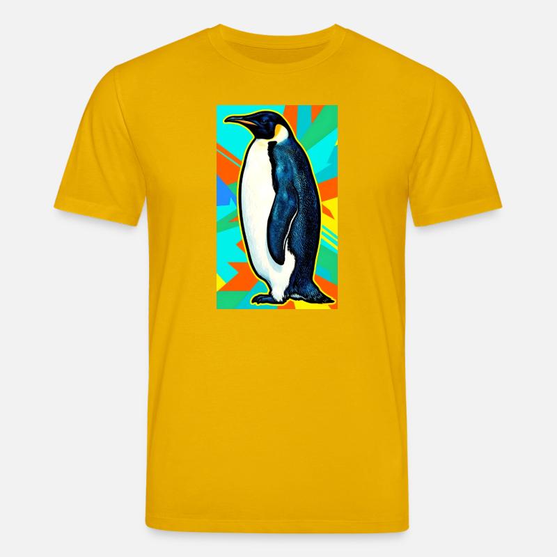 Pinguin - Stanley/Stella Unisex Bio-T-Shirt CREATOR  - Spektralgelb