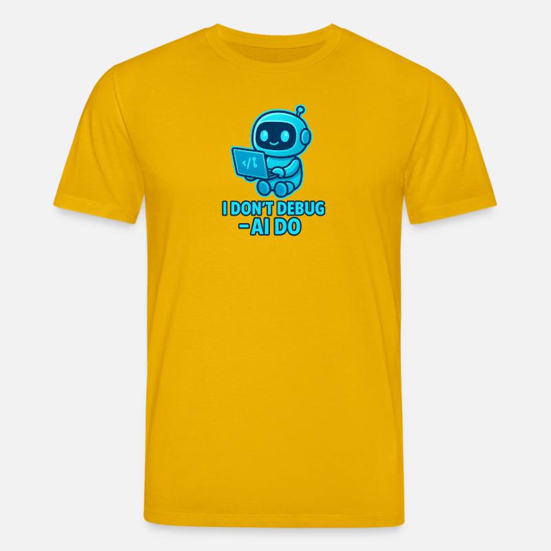 KI Debug: AI übernimmt das Debuggen - Stanley/Stella Unisex Bio-T-Shirt CREATOR  - Spektralgelb
