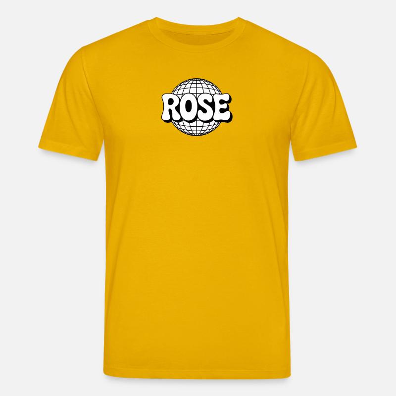 Rose Disco Sphère - T-shirt bio CREATOR Stanley/Stella Unisexe - jaune spectre