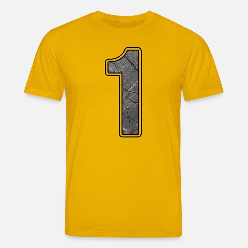 Une conception de texture de béton - T-shirt bio CREATOR Stanley/Stella Unisexe - jaune spectre