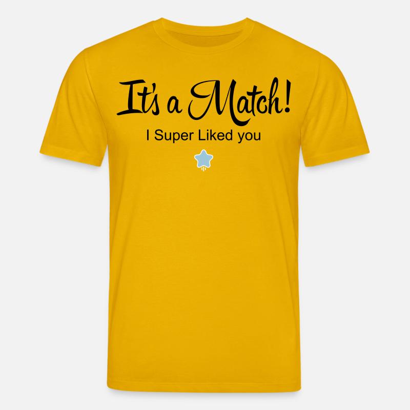 Es ist ein Match! - Stanley/Stella Unisex Bio-T-Shirt CREATOR  - Spektralgelb