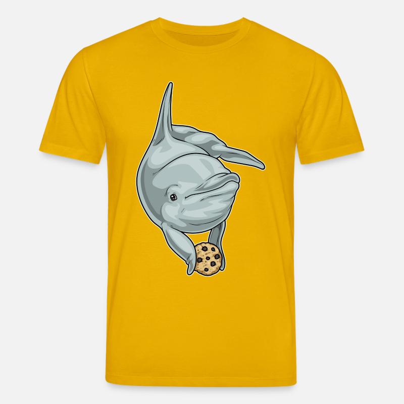 Biscuit dauphin - T-shirt bio CREATOR Stanley/Stella Unisexe - jaune spectre