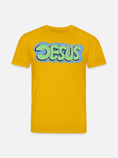 Jesus - Stanley/Stella CREATOR Unisex Organic T-Shirt - spectra yellow