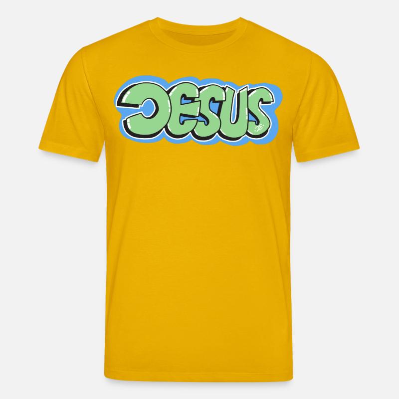 Jesus - Stanley/Stella Unisex Bio-T-Shirt CREATOR  - Spektralgelb