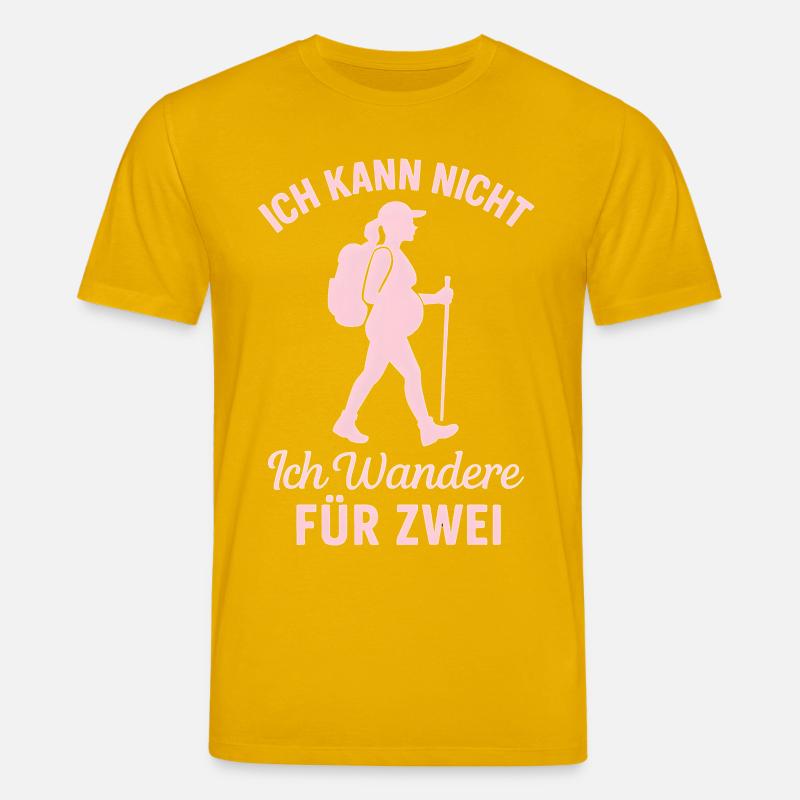 Mère randonneuse enceinte 2026 - T-shirt bio CREATOR Stanley/Stella Unisexe - jaune spectre