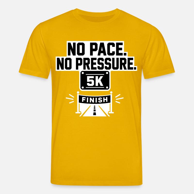 No Pace 5K - Stanley/Stella Unisex Bio-T-Shirt CREATOR - Spektralgelb