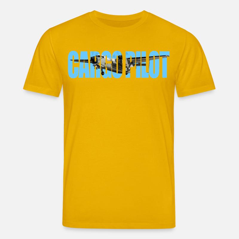 Cargo pilot C-2A - Stanley/Stella Unisex Bio-T-Shirt CREATOR  - Spektralgelb