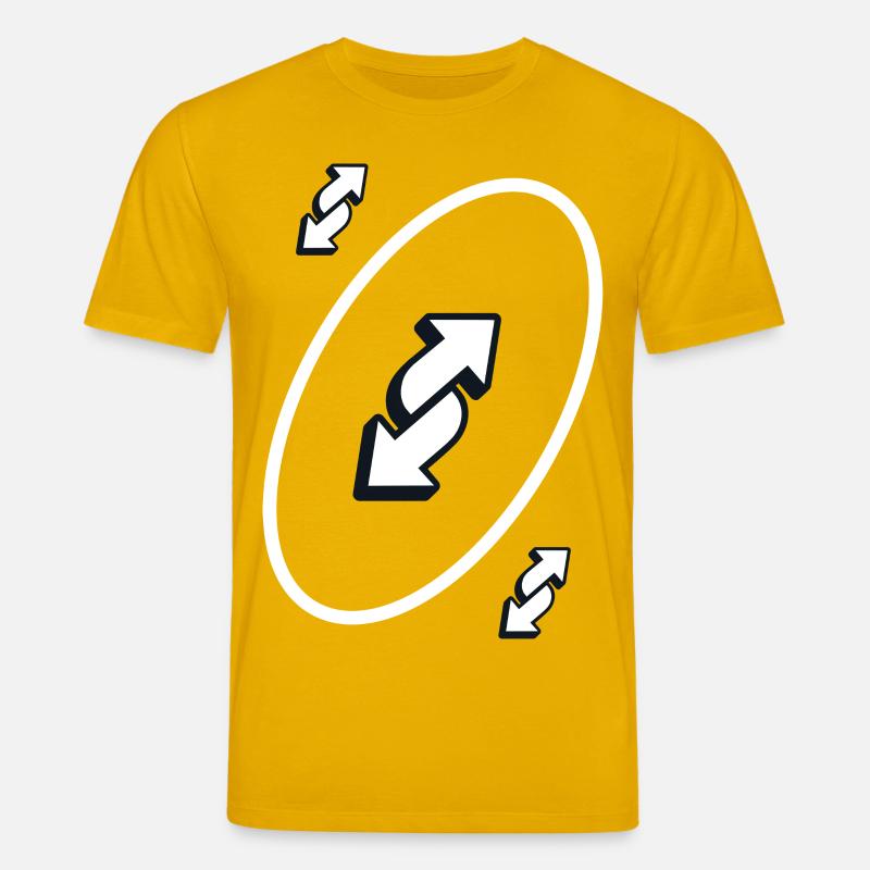 UNO Cartes Inversion - T-shirt bio CREATOR Stanley/Stella Unisexe - jaune spectre