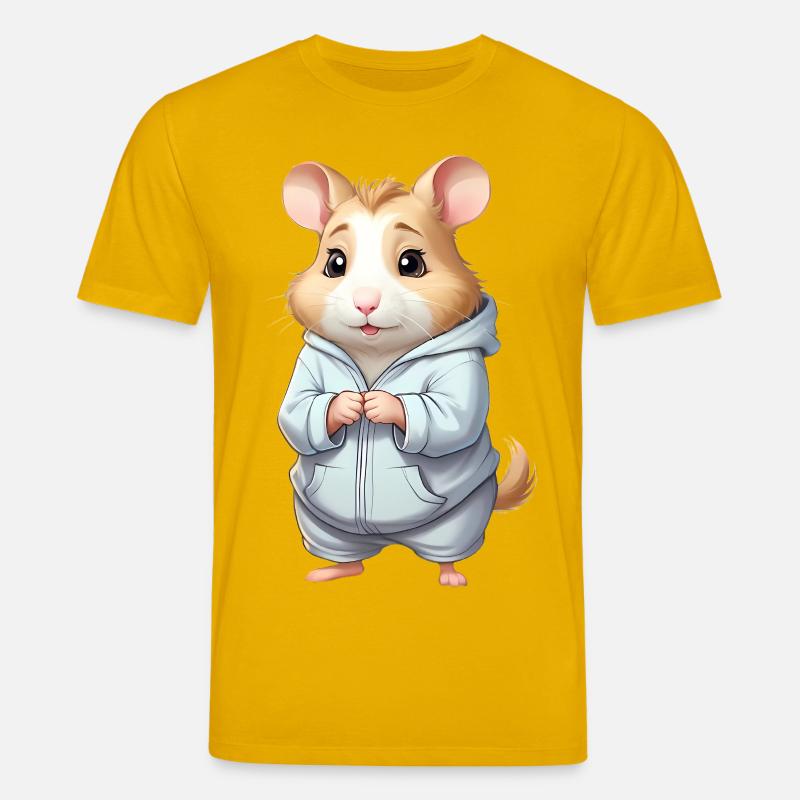 Cuddly Hero Hamster Pull à capuche - T-shirt bio CREATOR Stanley/Stella Unisexe - jaune spectre