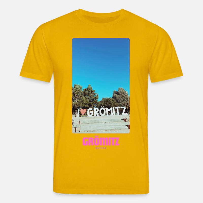Grömitz _ Ostsee - Stanley/Stella Unisex Bio-T-Shirt CREATOR  - Spektralgelb