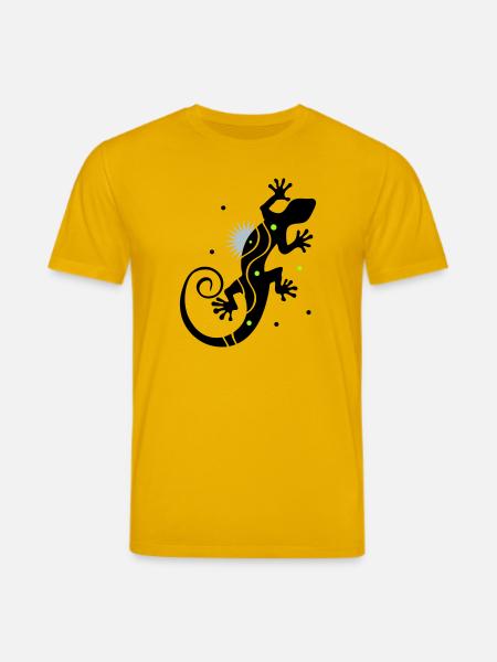 gecko - Stanley/Stella CREATOR Unisex Organic T-Shirt - spectra yellow