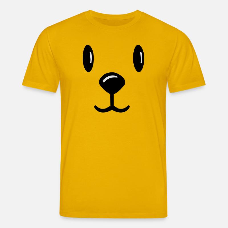 teddybär teddy bärchen teddy bear - Stanley/Stella Unisex Bio-T-Shirt CREATOR  - Spektralgelb