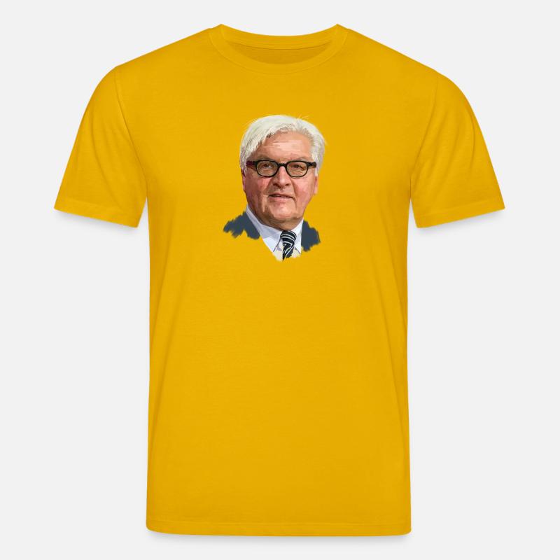 Frank-Walter Steinmeier - Stanley/Stella Unisex Bio-T-Shirt CREATOR  - Spektralgelb