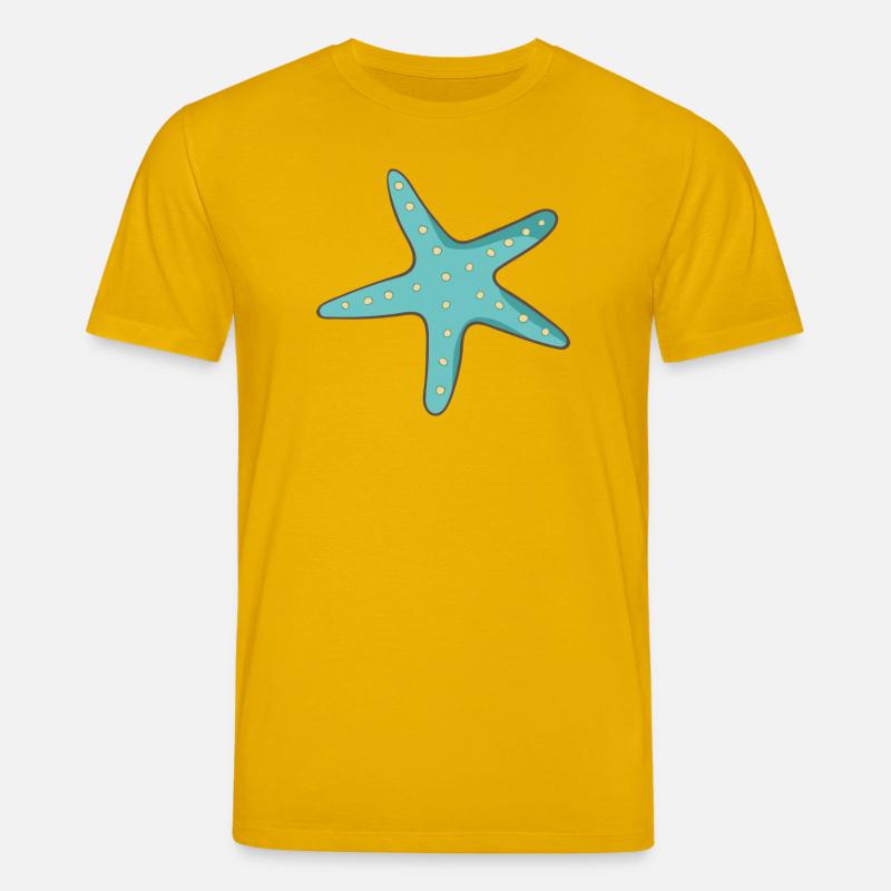 Seestern - Stanley/Stella Unisex Bio-T-Shirt CREATOR  - Spektralgelb