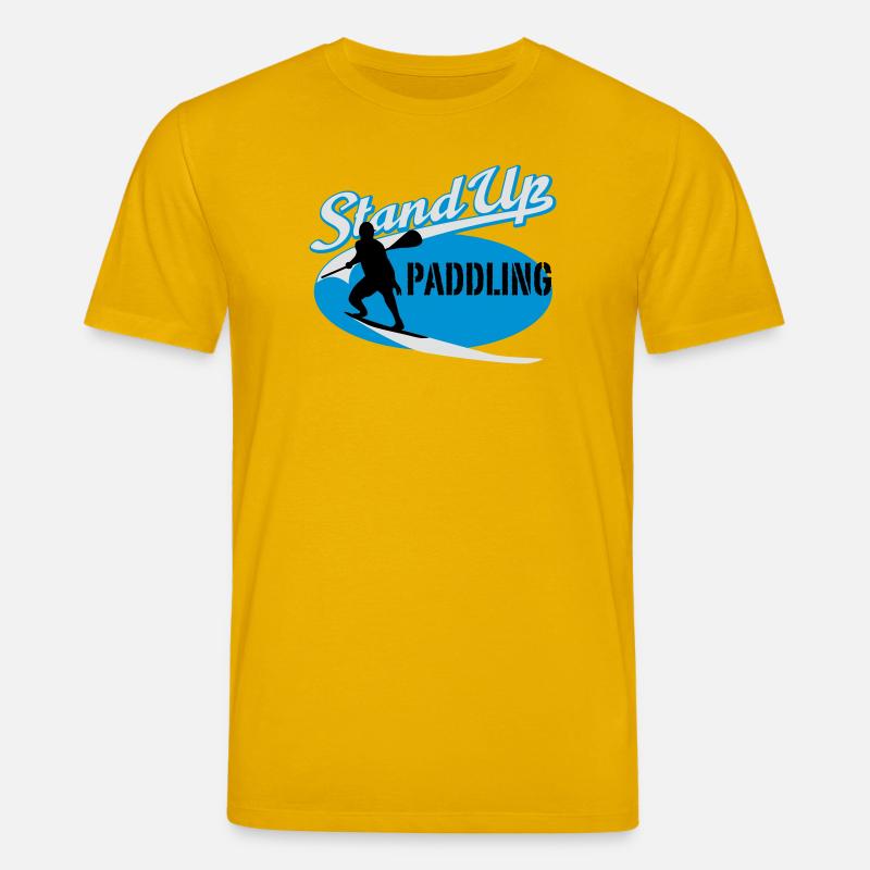 Stand Up Paddling - Stanley/Stella Unisex Bio-T-Shirt CREATOR  - Spektralgelb