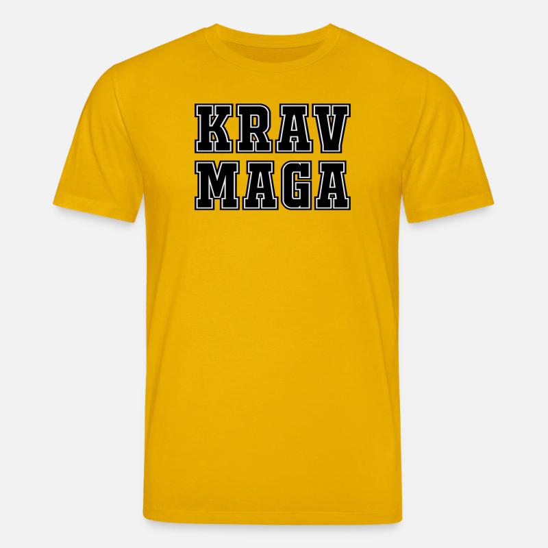Krav - T-shirt bio CREATOR Stanley/Stella Unisexe - jaune spectre