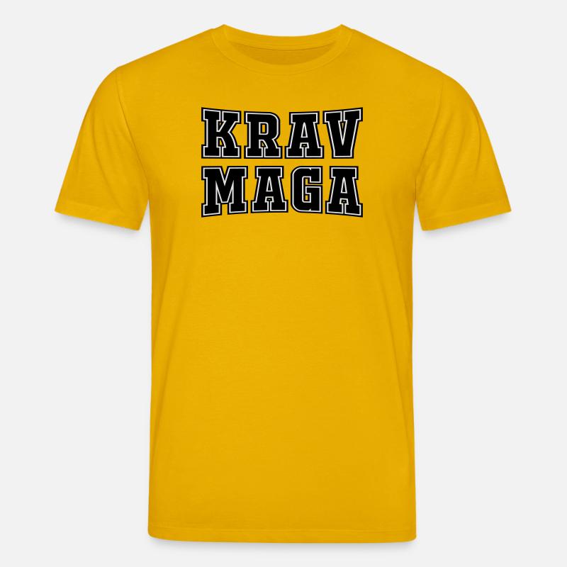 Krav - T-shirt bio CREATOR Stanley/Stella Unisexe - jaune spectre